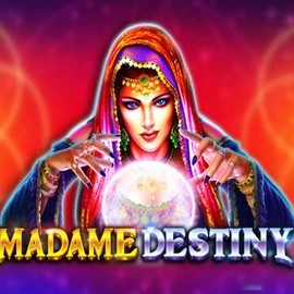 Madame Destiny slot logo by Pragmatic Play at Viu Viu Casino