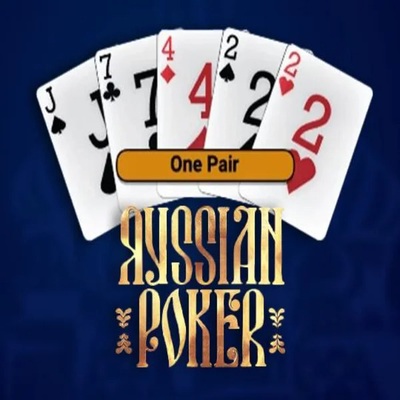Russian Poker by OneTouch Games, showcased at viu-viu.co.nl – game logo